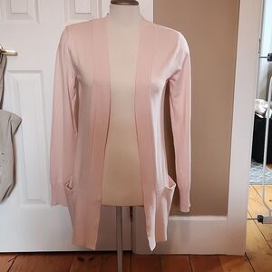 Tahari Long Sleeve Open Cardigan